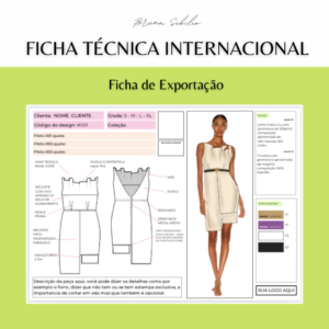 Ficha Técnica Internacional (moda)