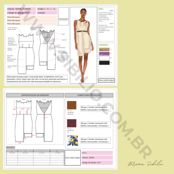 Ficha Técnica Internacional (moda) - Image 2