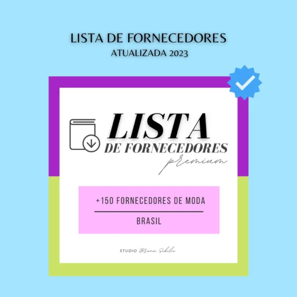 Fornecedores de Moda F/M